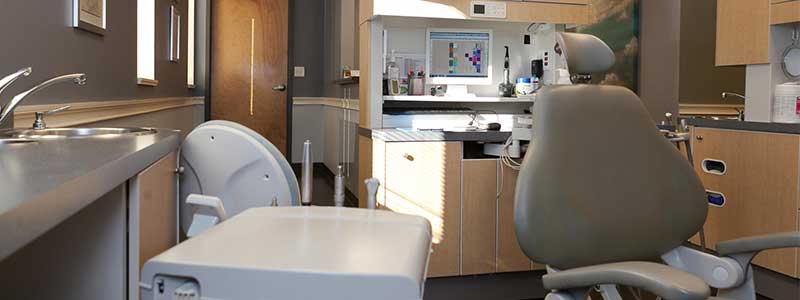 New Dental Patient Exam Room